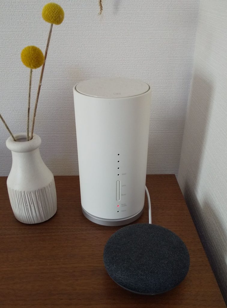 Googlehome等のAIスピーカーと連携可能